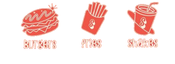 Burgers, fries, shakes